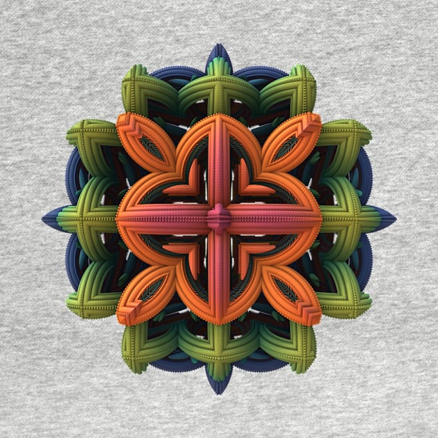 3-D Fractal Emblem by lyle58